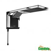 Chuveiro Ducha Eletrônica Acqua Duo Preto/Cromado 220V/7800W Lorenzetti - Ducha Sistema Eletrônico Duo Lorenzetti